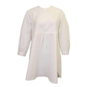 NEW JNBY kids drawstring waist dress in white